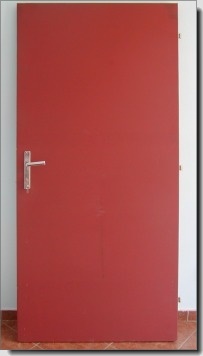 Kovové dveře (EW15 - EI 30DP1), 80/197cm