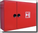 Hydrantová skříň D25 s boxem na hasicí přístroj